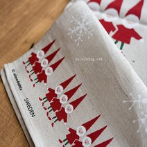 almedahls 린넨티타올(크리스마스병정 산타 노르딕아트)