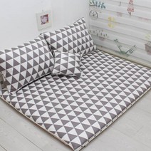 대방석세트(특대) 어린이집대방석 휴식매트 매트형대방석 솜포함, 준그레이