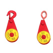 (주)다와 도르래 도르레 고정 움직 소형 후크 와이어, 링형도르래