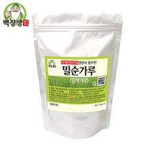 [백장생] 국내산 밀싹가루 (밀순분말 밀싹파우더), 1kg, 1개, 1개