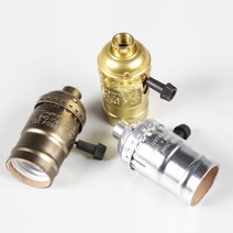 빈티지 전구 소켓-키타입(E26) 키타입_앤틱