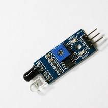 센서 적외선 장애물 회피센서 모듈 IR 송수신 감지거리조절, 1개