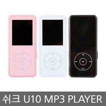 40시간 연속 재생 MP3 플레이어 8GB, BIT-550M, 블랙