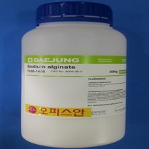 오피스안&컴사이언스 알긴산나트륨 500g(대정화금 삼전순약) 시약