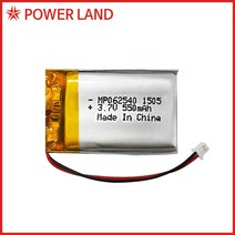 MP 602540 3.7V 550mAh 리튬폴리머/배터리/충전지/세나 배터리, 1개