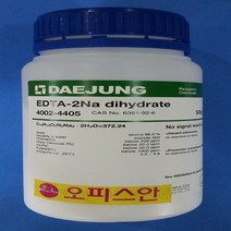 오피스안 에틸렌디아민테트라아세트산 디나트륨 염 500G 1KG EDTA-2Na 시약, 500ml