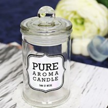 [캔들레이디] 공효진캔들용기_일자원형, 공효진 캔들용기 (소), 1개