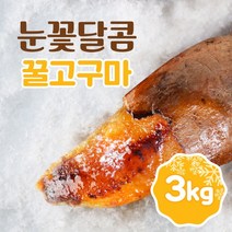 눈꽃달콤 아이스 군고구마 꿀 고구마 1kgX3팩(3kg), 3팩