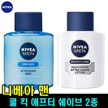 니베아 맨 쿨킥 2종 단품 (스킨100ml 로션100ml), 1개, 쿨킥 애프터쉐이브 스킨 프로텍트 애프터쉐이브 로션