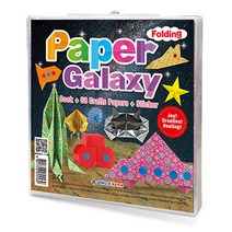Paper Folding시리즈(동물 아쿠아리움 꽃동산 장난감 탈것 우주) 종이나라, 우주