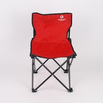 Camping GAO 캠핑의자 낚시의자 접의식의자 캠핑체어, 2.등받이가 있는 접이식의자-레드