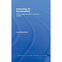 Innovating for Sustainability: Green Entrepreneurship in Personal Mobility Hardcover, Routledge