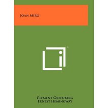 Joan Miro Hardcover, Literary Licensing, LLC