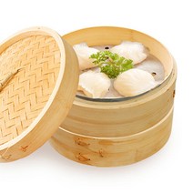 데코하우스 웰빙 대나무 찜기 만두찜기 찜통, 대나무찜기_23cm