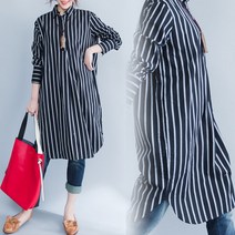 SEONGJINCHI 가을신상 롱셔츠 원피스 9596