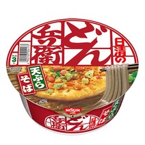 닛신 돈베이 컵라면 (텐뿌라소바), 1개, 1개, 1개