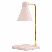 세레스홈 DEAR 디어 캔들워머 무드등, 천연대리석타입(할로겐포함):화이트+골드