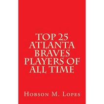 Top 25 Atlanta Braves Players of All Time Paperback, Createspace Independent Publishing Platform