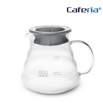 카페리아 내열유리 웨이브 커피서버 600ml
