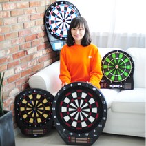 VIPER 프로용 정규규격 15.5인치 전자다트 모음, 건전지 4개 1세트