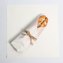 더팩 노루지 유산지 33x33cm 500매 화이트코팅지 베이킹포장지 김밥포장지