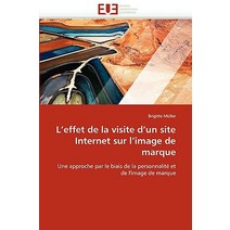 L Effet de La Visite D Un Site Internet Sur L Image de Marque Paperback, Univ Europeenne