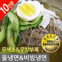 HACCP인증 비슬산 물냉면 냉면사리 2kg+육수 10봉, 2kg, 1세트