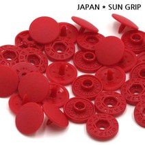 조이 일제 썬그립 티단추11.5mm 13mm 단추, 썬그립 티단추 11.5mm-레드, 10세트