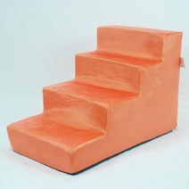 8 DECO 강아지 계단(스펀지포함) 계단, 계단4단, 극세사오렌지