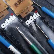 [얀스토어] 아디 addi 컬러 코바늘 15cm, 1개