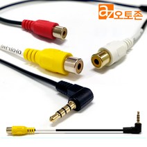 오토존 후방카메라 변환젠더 네비게이션 아이나비 파인 만도 CNS