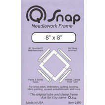 조이십자수 [미국]큐스냅 Q-SNAP사각 클립수틀 큐스냅 Q-SNAP, [미국]큐스냅 Q-SNAP 정사각 (8X8 inch)/2493, 1세트
