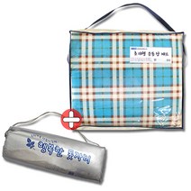 상지 초대형 운동장 매트 + 행복한 은박돗자리