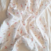 베이비스토리 2중 거즈 블랭킷, 동물 코랄핑크