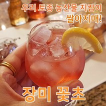 쌀아지매 꽃초 장미 식초 선물 500ml, 1개