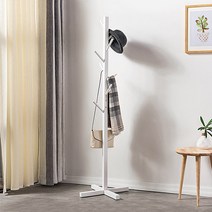 패션 스토리지 원목 행거 인테리어, 02. 화이트(White)