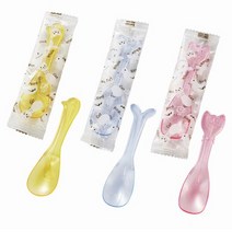 설렘하우스 귀여운 동물 미니 스푼, 1개, 15개입