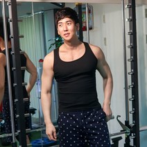 코코로맨틱 남자 여름 나시 티 4 color