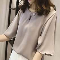 루디아 버튼포인트 블라우스