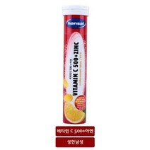 한잘발포비타민 (비타민C500+아연), 82g, 10개