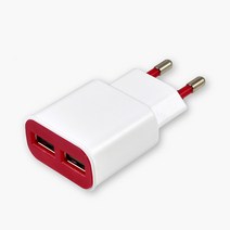 2포트 3.1A USB충전기 고속 멀티 휴대폰 급속 핸드폰, 단품