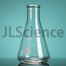 [JLS] 강화유리 삼각플라스크 Boro3.3Glass ErlenmeyerFlask, 1개, 200ml