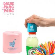 이십이도 드링크 팡팡 빨대를 꽂아 간편하게 마셔요!, 핑크, 1, 1세트
