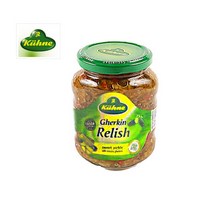 퀴네 게르킨 렐리쉬 스위트 피클 350g 햄버거 핫도그, 1개