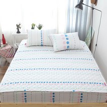 이블랑 60수 아사 순면 누빔패드, 도스 핑크