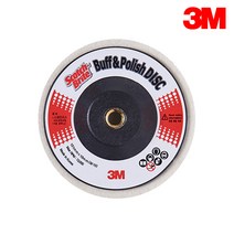 3M 4인치 양모휠 디스크 그라인더날, 1개