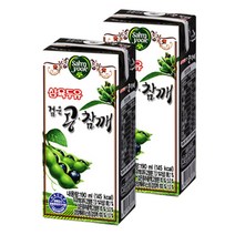 삼육두유 검은콩참깨 두유, 190ml, 72팩