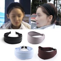 와이드 두건 넓은 헤어밴드 머리띠 반다나 39color