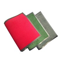 우리안전 나일론 무지카페트 현관매트 사각매트 업소용매트, 효성나일론(무지)-회색_세로50cm*가로80cm