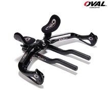 OVAL 자전거 에어로바 CONCEPTS 921 사이클 핸들바 TT바이크, 스템 100mm